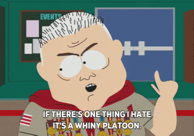 Mr Grazier Angry Platoon GIF