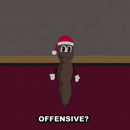 Mr Hankey Saying Offensive GIF