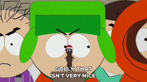 Mr Hankey Talking In Front Kyle Face GIF