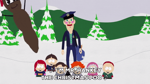 Mr Hankey The Christmas Poo GIF