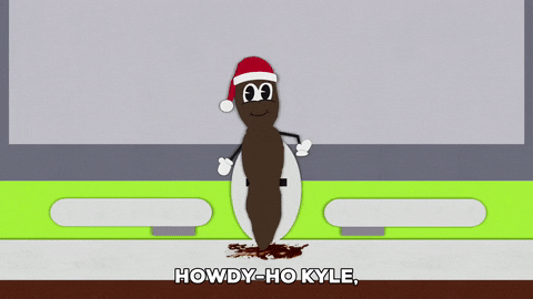 Mr Hankey Gosh Your Looking Swell GIF