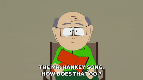 Mr Garrison On Mr Hankey Song GIF