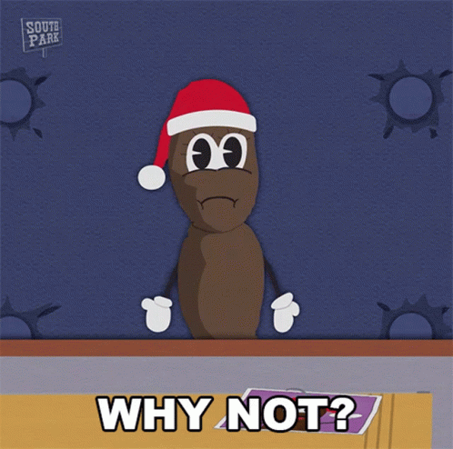 Mr Hankey In Red Christmas Hat GIF