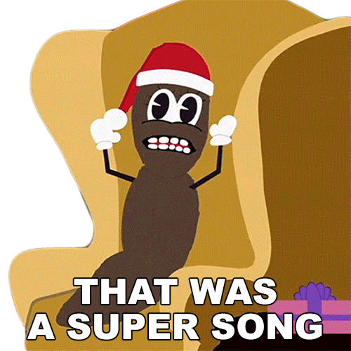 Mr Hankey Holding Stick While Teaching GIF