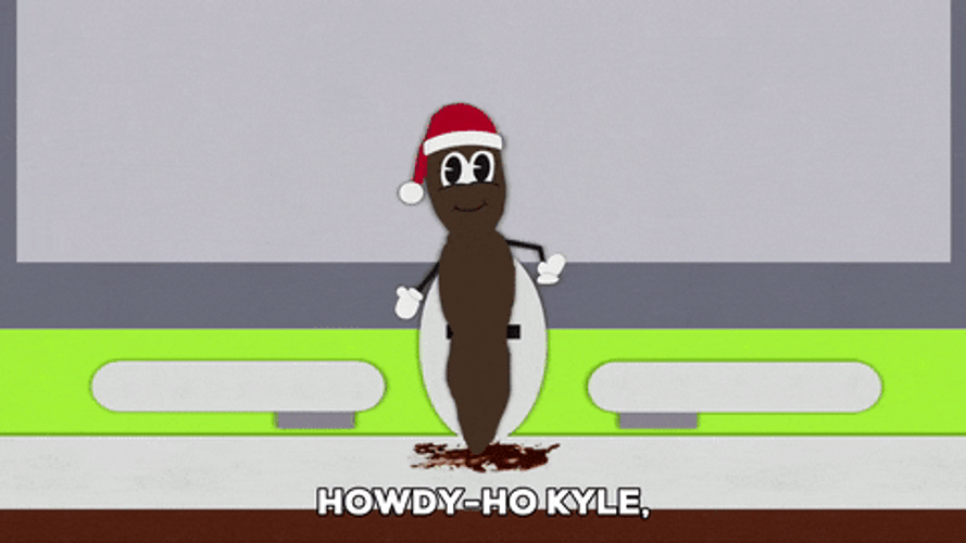 Mr Hankey Gosh Your Looking Swell GIF