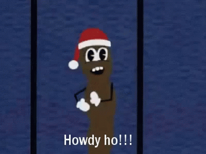 Mr Hankey Saying Howdy Ho GIF