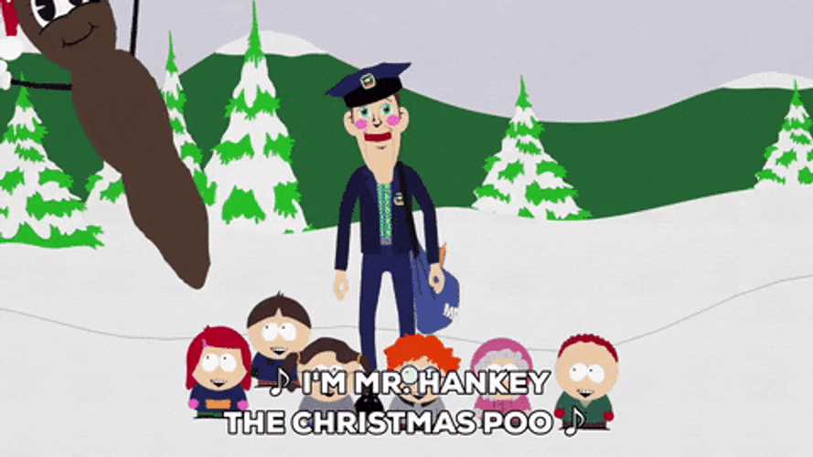 Mr Hankey The Christmas Poo GIF