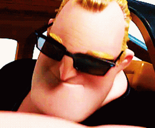 Mr. Incredibles Sun Glasses GIF