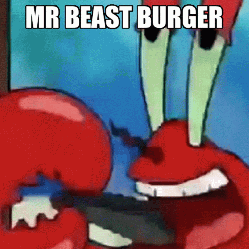 Mr Krabs Mrbeast GIF