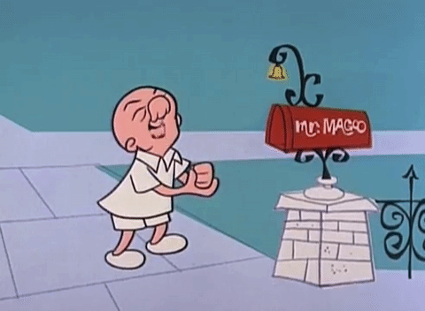 Mr. Magoo Happy Dance GIF