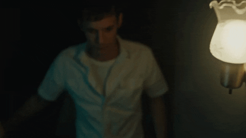 Mr. Mercedes Turning Off Lamp Night Night GIF