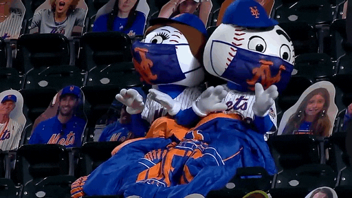 Mr Met Dancing Mascots GIF