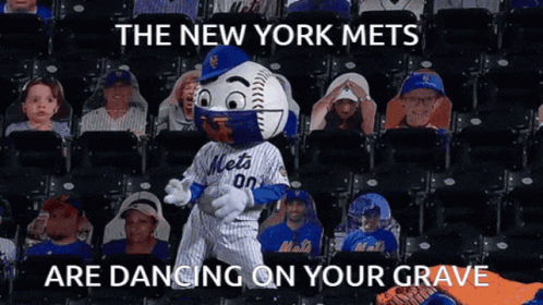 Mr Met Energetic Dance GIF