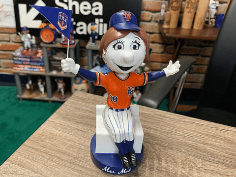Mr Met Partner Statue GIF