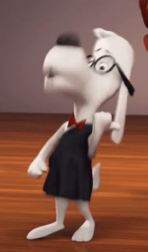 Mr. Peabody Dog Dancing GIF