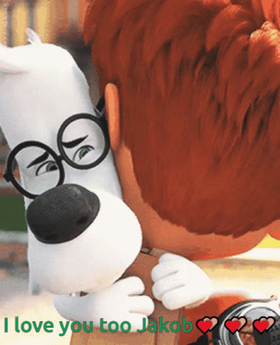 Mr. Peabody Funny Hug GIF
