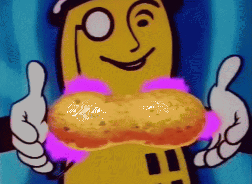 Mr. Peanuts Magic Peanut Trick GIF