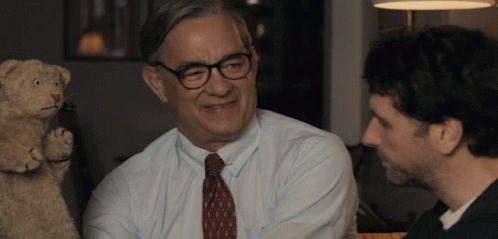 Mr Rogers Talking To His Puppet GIF