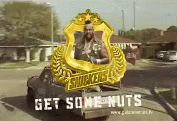 Mr. T Driving Car Snickers