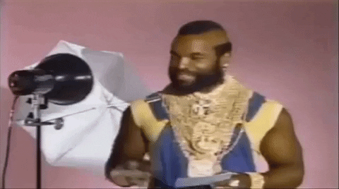 Mr T Playing On Camera Having Fun GIF