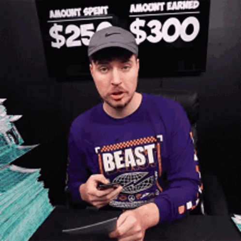 Mrbeast Zero Dollars GIF