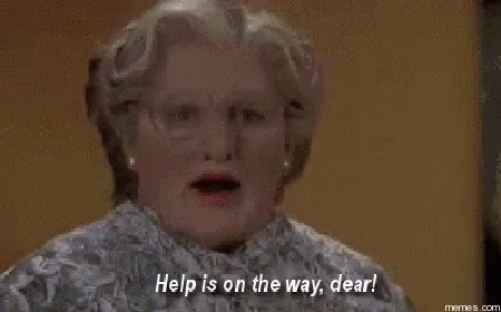 Mrs Doubtfire High Speed Run GIF