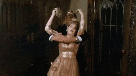 Mrs Peacock Slipping Down Clue Movie GIF