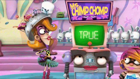 Ms Chimp Chomp True GIF