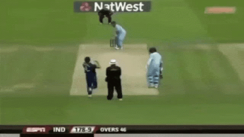 Ms Dhoni Hit GIF