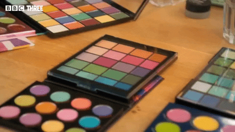 Mua Make Up Eyeshadow Palette Colorful GIF