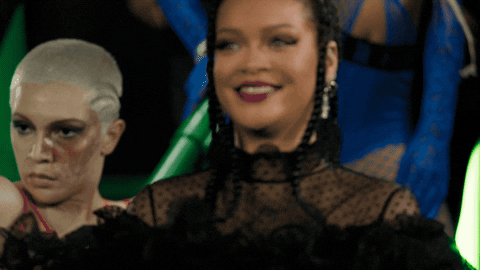 Muah Superstar Rihanna Virtual Kisses GIF