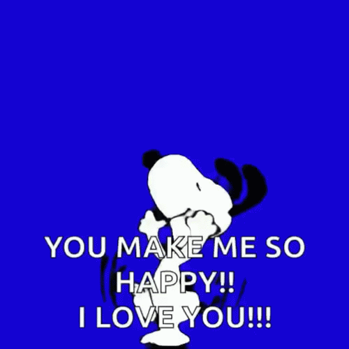 Much Rejoicing Snoopy And There Was Dancing GIF