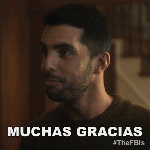 Muchas Gracias Charming Gentleman GIF