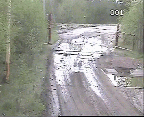 Muddy Road With 001 GIF