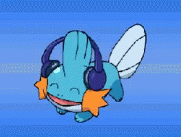 Mudkip Enjoying The Music GIF