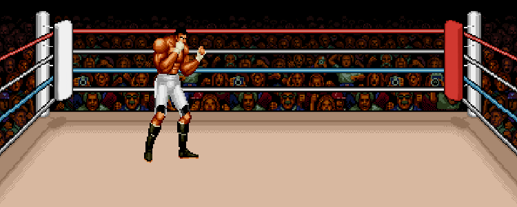 Muhammad Ali Boxing Ring Alone GIF