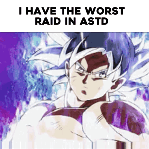 Mui Goku Dragon Ball I Have The Worst Raid GIF