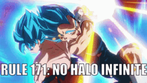 Mui Goku Dragon Ball No Halo Infinite GIF