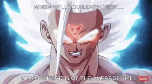 Mui Goku Forehead Average Size GIF