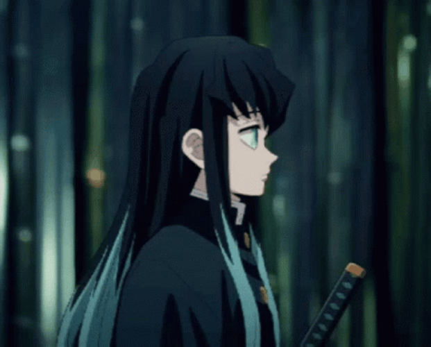 Muichiro Tokito Walking GIF