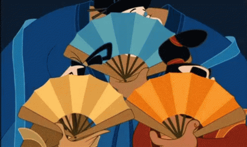 Mulan Chien-Po Ling Yao Disguised GIF
