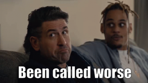 Mullet Dreadlocks Men Saying Been Called Worse GIF