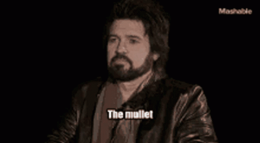 Mullet Is A Symbol Of Power GIF