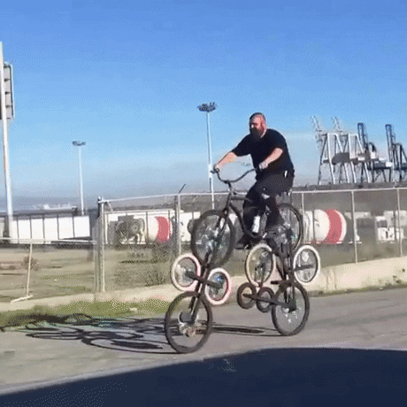 Multi Wheel Cycle GIF