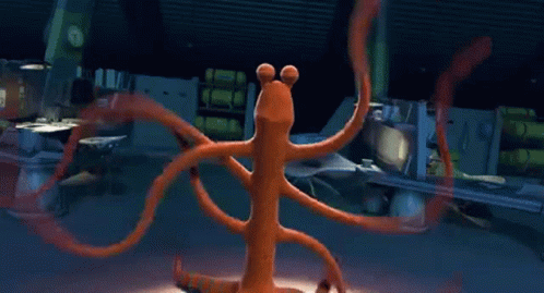 Multiple Arm Monster Inc GIF