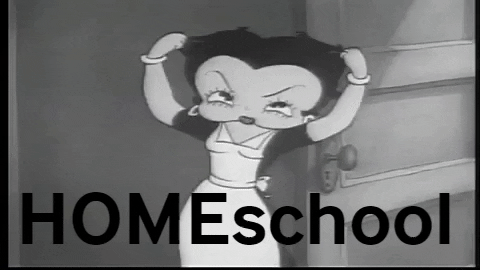Multitasking Betty Boop Freaking Out GIF