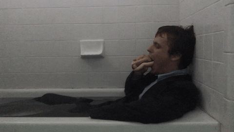 Multitasking In The Bathtub GIF