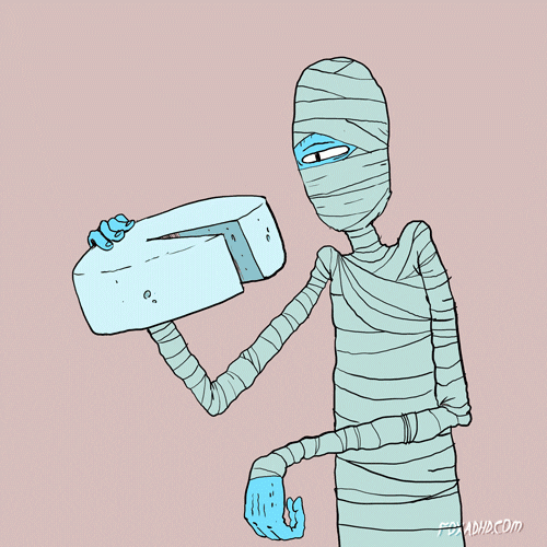 Mummy Can't Smell GIF