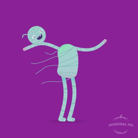Mummy Head Tricks GIF