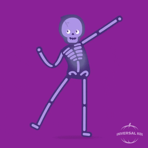 Mummy Skeleton Dancing GIF